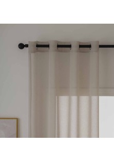 Beauty Home Ύφασμα κουρτίνας με το μέτρο γάζα Sharp Art 8448 Φ300 Άμμου