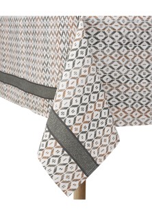 Beauty Home Τραπεζομάντηλο Curry Art 8483 Εμπριμέ 140x180
