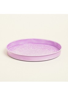 Beauty Home ΔΙΣΚΟΣ ΜΕΤΑΛΛΙΚΟΣ ΑΝΑΓΛΥΦΟΣ ΛΙΛΑ 32 CM