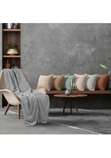 Beauty Home Ριχτάρι Διθέσιο Lamb Art 8571 180x250 Γκρι