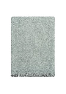 Beauty Home Ύφασμα ριχτάρι με το μέτρο Φ180 Lamb Art 8574 Μέντα