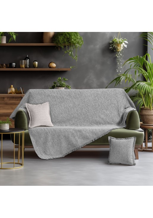 Beauty Home Ριχτάρι Διθέσιο Art 8621 180x250 Γκρι