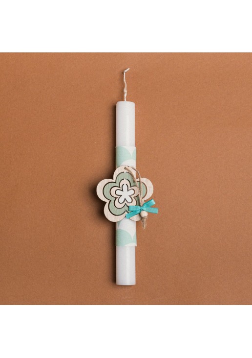 Beauty Home ΛΑΜΠΑΔΑ 25cm ΞΥΛΙΝΗ ΜΑΡΓΑΡΙΤΑ ΒΕΡΑΜΑΝ ΣΕ ΣΥΣΚΕΥΑΣΙΑ ΔΩΡΟΥ