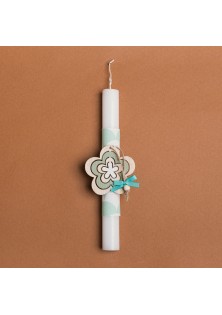 Beauty Home ΛΑΜΠΑΔΑ 25cm ΞΥΛΙΝΗ ΜΑΡΓΑΡΙΤΑ ΒΕΡΑΜΑΝ ΣΕ ΣΥΣΚΕΥΑΣΙΑ ΔΩΡΟΥ