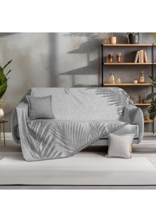 Beauty Home Ριχτάρια σετ 2τμχ Art 8635 (180x250+180x300) Γκρι