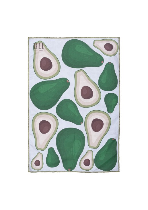 Beauty Home Πετσέτα κουζίνας διπλής όψης Microfiber Art 8656 40x60 Πράσινο