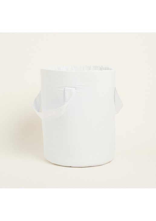 Beauty Home ΣΑΚΟΣ ΚΥΛΙΝΔΡΟΣ 43 x 30 cm ΜΟΝΟΧΡΩΜΟ PREMIUM ΛΕΥΚΟ