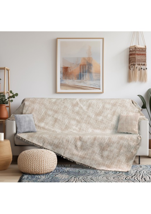 Beauty Home Ριχτάρι Μονοθέσιο Art 8711 180x170 Μπεζ