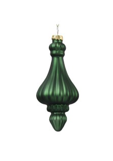 Beauty Home ΓΥΑΛΙΝΟ ΣΤΟΛΙΔΙ 6 x 13 CM ΜΑΤ ΠΡΑΣΙΝΟ