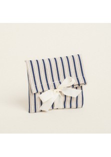 Beauty Home ΠΟΥΓΚΙ ΜΕ ΚΟΡΔΕΛΑ 12 x 17 cm ΡΙΓΕ ΜΠΛΕ