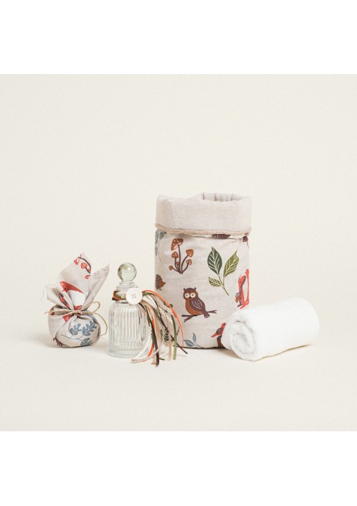 Beauty Home ΚΥΛΙΝΔΡΟΣ ΛΑΔΟΣΕΤ FOREST WOOD ANIMALS