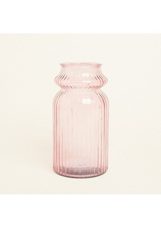 Beauty Home Γυάλινο Βάζο Ίριδα 28 CM