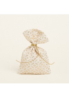 Beauty Home ΠΟΥΓΚΙ 12 x 17 cm ΖΑΚΑΡ ΕΚΡΟΥ- ΧΡΥΣΟ