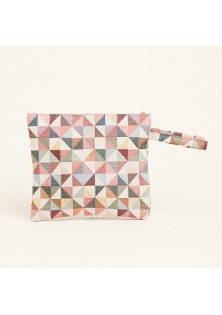 Beauty Home ΝΕΣΕΣΕΡ 29 x 25 cm ΣΤΟΦΑ ΙΝΔΙΚΑ ΤΡΙΓΩΝΑ