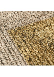 Beauty Home Ροτόντα 90x90 Jute Art 9131 Μπεζ,Κίτρινο
