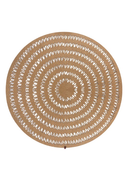 Beauty Home Ροτόντα από Γιούτα Natural Jute Art 9134 150x150 Μπέζ