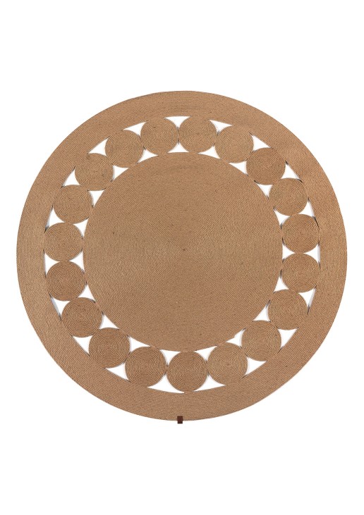 Beauty Home Ροτόντα από Γιούτα Natural Jute Art 9136 150x150 Μπέζ