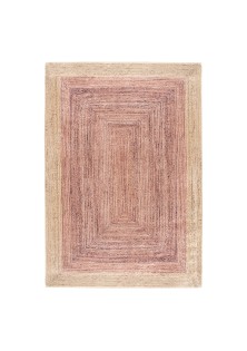 Beauty Home Πατάκι Tropic Art 9139 65x150 Μπεζ,Ροζ