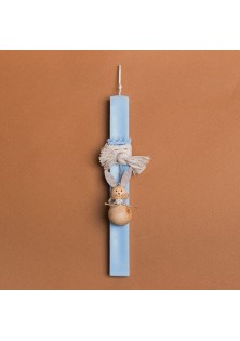 Beauty Home ΛΑΜΠΑΔΑ ΣΙΕΛ 33cm ΞΥΛΙΝΟΣ ΛΑΓΟΣ ΜΠΑΛΑ ΣΕ ΣΥΣΚΕΥΑΣΙΑ ΔΩΡΟΥ