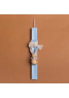 Beauty Home ΛΑΜΠΑΔΑ ΣΙΕΛ 33cm ΞΥΛΙΝΟΣ ΛΑΓΟΣ ΜΠΑΛΑ ΣΕ ΣΥΣΚΕΥΑΣΙΑ ΔΩΡΟΥ