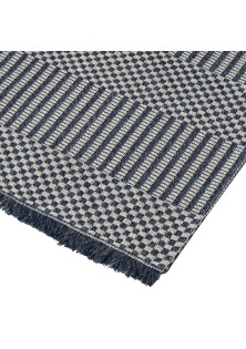 Beauty Home Πατάκι βαμβακερό Cocotton 9229 75x150 Γκρι,Μπλε