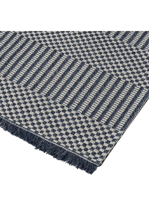 Beauty Home Πατάκι βαμβακερό Cocotton 9229 75x150 Γκρι,Μπλε
