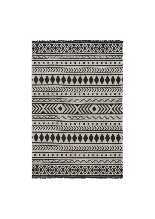 Beauty Home Χαλί βαμβακερό Cocotton 9232 Γκρι,Ανθρακίτης