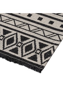 Beauty Home Χαλί βαμβακερό Cocotton 9232 Γκρι,Ανθρακίτης