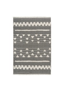 Beauty Home Χαλί βαμβακερό Morocotton 9238 Γκρι 125x180