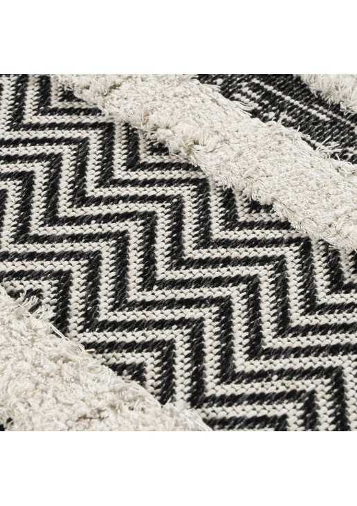 Beauty Home Χαλί βαμβακερό Morocotton 9241 Γκρι 125x180