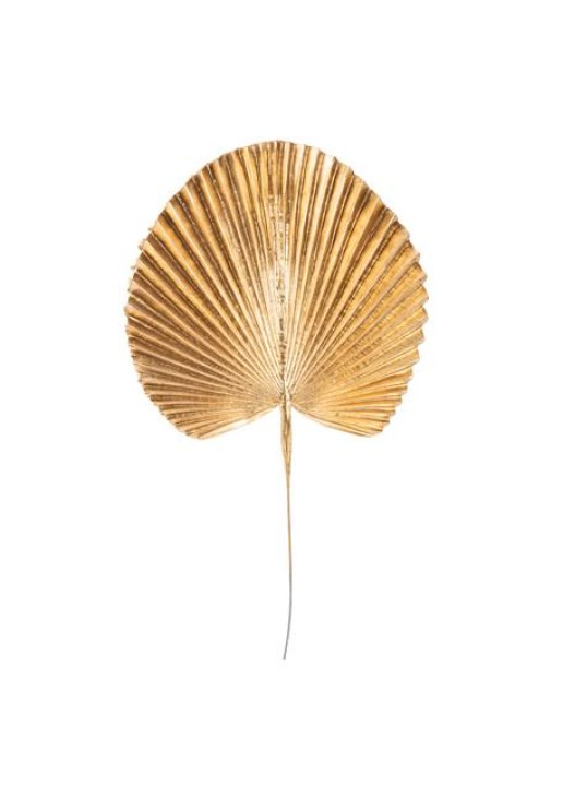 Beauty Home ΦΥΛΛΟ ΠΑΛΜΑ ΧΡΥΣΟ 42 cm