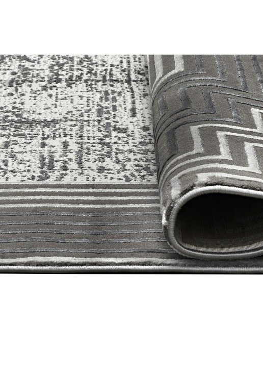 Beauty Home Χαλί Prestige Art 9324 200x290 Grey - Γκρι
