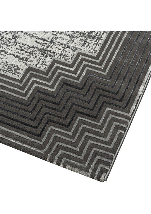 Beauty Home Χαλί Prestige Art 9324 200x290 Grey - Γκρι