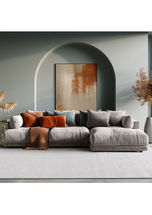 Beauty Home Χαλί Rustic Art 9331 160x230 Λευκό