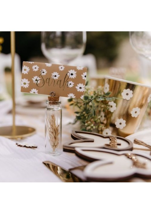 Beauty Home ΓΥΑΛΙΝΟΣ ΣΩΛΗΝΑΣ ΜΕ ΑΠΟΞΗΡΑΜΕΝΟ ΣΤΑΧΙ ΣΕΤ 4 ΤΜΧ 8 x 2 cm