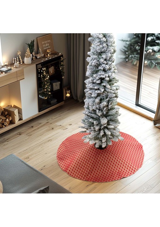 Beauty Home ΠΟΔΙΑ ΔΕΝΤΡΟΥ 90 CM ΖΑΚΑΡ ΟΡΙΕΝΤΑΛ ΚΟΚΚΙΝΟ-ΧΡΥΣΟ