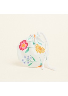 Beauty Home ΠΟΥΓΚΙ ΟΒΑΛ ΜΕ ΚΟΡΔΟΝΙ 13 x 14 cm ΠΟΠΛΙΝΑ ΛΟΥΛΟΥΔΙΑ