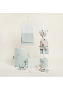 Beauty Home ΣΕΤ ΒΑΠΤΙΣΗΣ ΕΛΕΦΑΝΤΑΚΙ ΒΕΡΑΜΑΝ ΧΡΥΣΟ LUREX