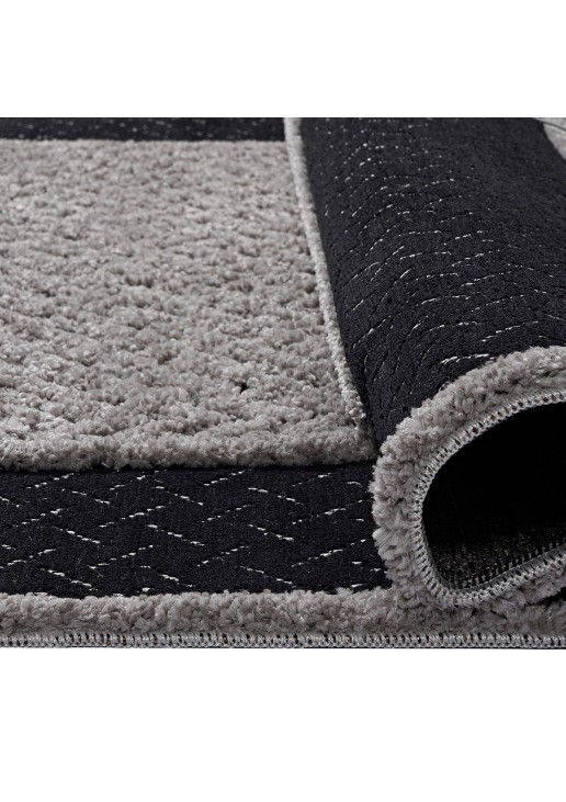 Beauty Home Χαλί Noir Art 9436 133x190 Black Μαύρο 133x190