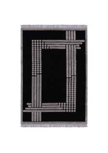 Beauty Home Πατάκι Noir Art 9437 67x140 Black Μαύρο