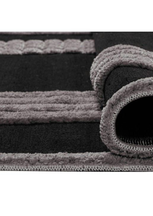 Beauty Home Πατάκι Noir Art 9437 67x140 Black Μαύρο