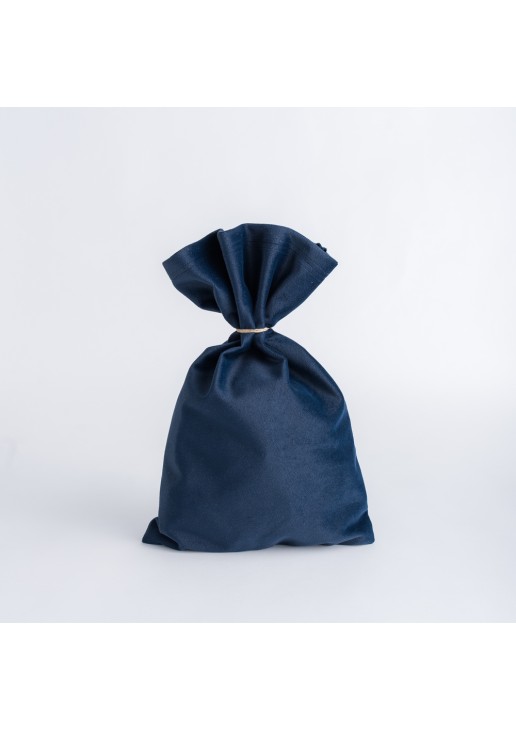 Beauty Home ΤΣΟΥΒΑΛI ΒΕΛΟΥΔΟ PREMIUM ΜΠΛΕ 26 x 37 cm