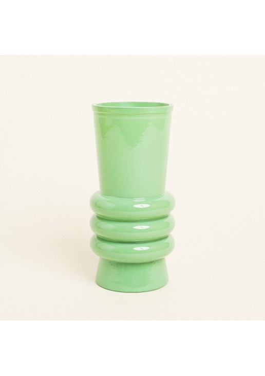 Beauty Home Γυάλινο Βάζο Ελάνη 25 CM