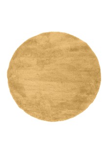 Beauty Home Ροτόντα 133x133 Fluffie Art 9617 Yellow Κίτρινο