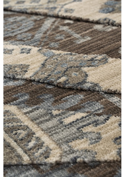 Beauty Home Σετ Κρεβ/ρας 3τμχ Bliss Art 9629 Μπεζ,Μόκα,Μπλε