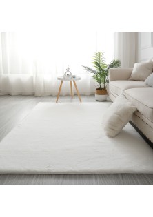 Beauty Home Πατάκι Rabbit Art 9640 67x140 Λευκό