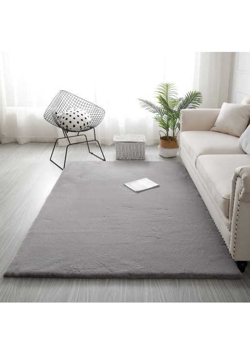 Beauty Home Σετ Κρεβ/ρας 3τμχ Rabbit Art 9643 Γκρι