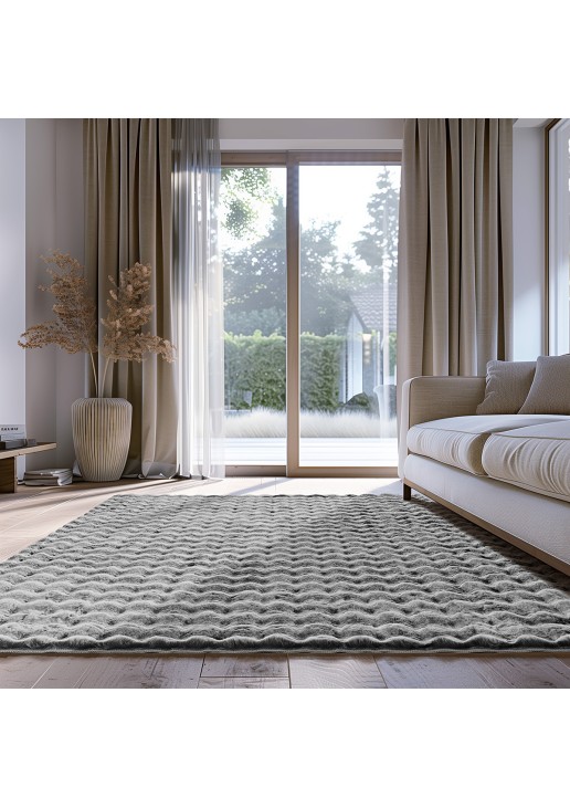 Beauty Home Χαλί Motion Art 9649 160x230 Γκρι