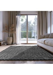 Beauty Home Χαλί Motion Art 9650 160x230 Ανθρακί
