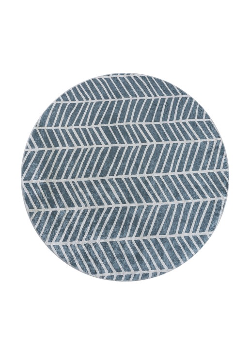 Beauty Home Ροτόντα Azelie Art 9761 140x140 L. Blue Γαλάζιο